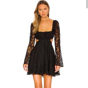 LOVERS AND FRIENDS raven mini dress